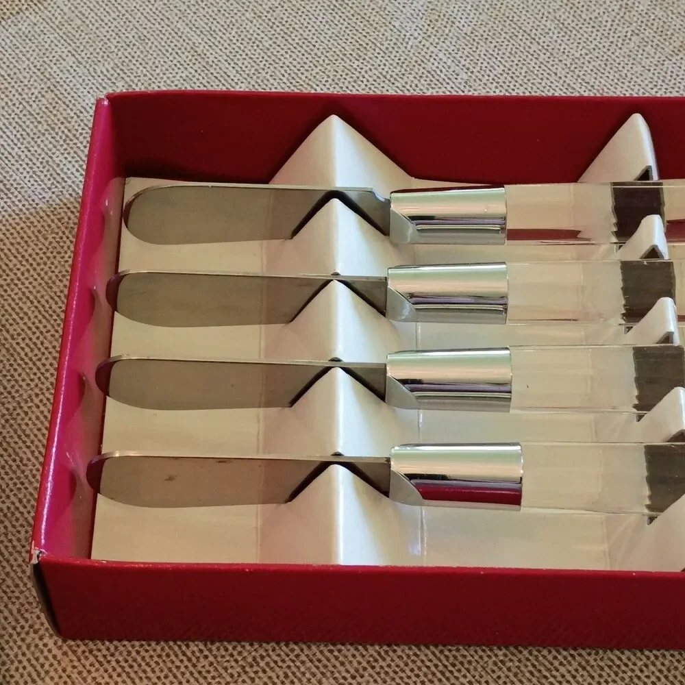 Spreadables Gourmet Spreaders Set of 4 Stainless Steel Cheese Spread Knives